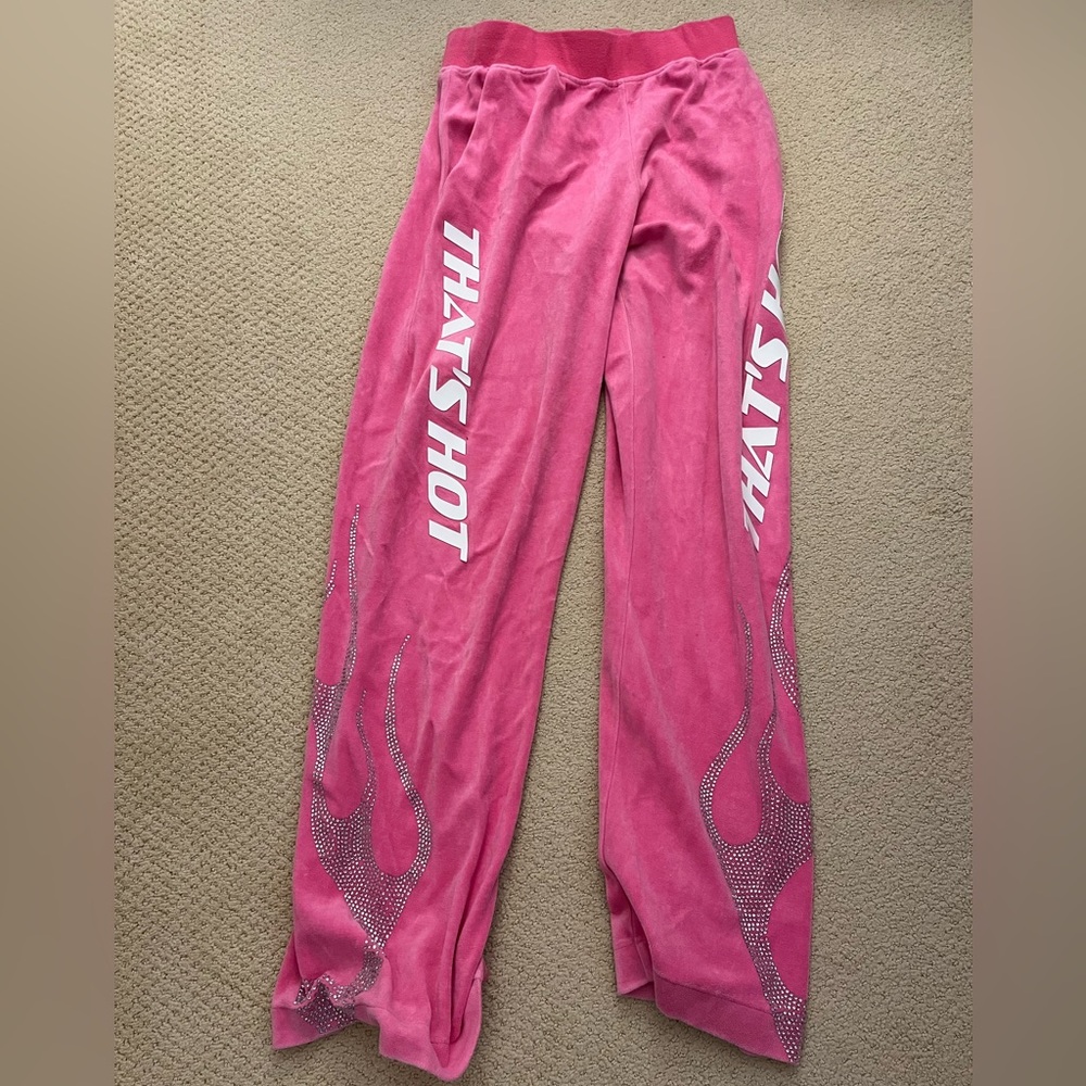 Iconic Y2K That’s Hot Hot Pink Namilia Sweatpants